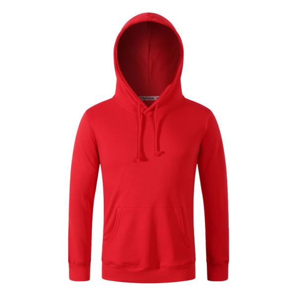 85% хлопок сокращения ODM SGS Hoodie пуловера анти- атлетический вышил логотипу