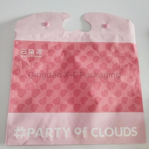 Bolso de compras de algodón natural de resistencia media con mangos retorcidos resistentes