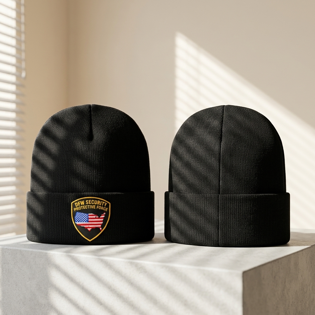 100% Acrylic Custom Beanie Hat Extra Warm Winter Cap OEM Logo