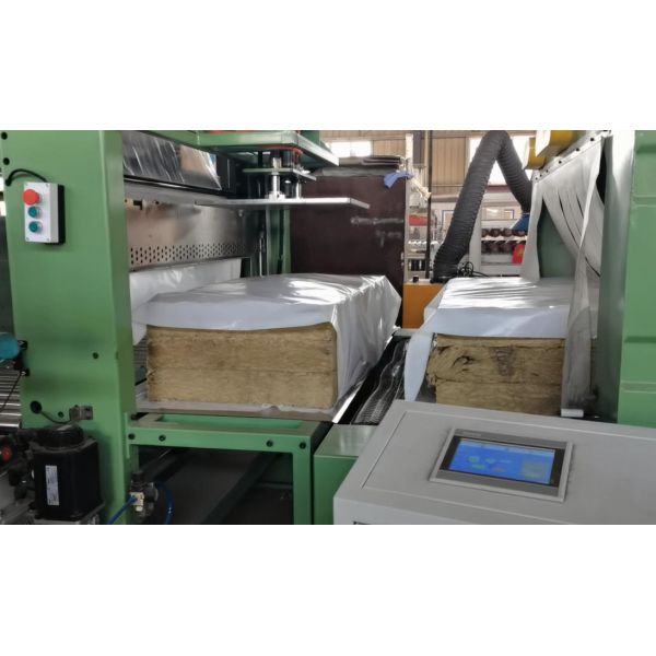 PLC Controlled Basalt Fiber Production Line with 1.2 Meters Width and Unlimited Board Length for Rock Wool Manufacturing