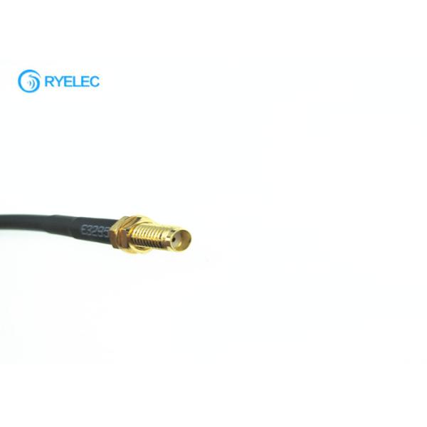 Female To Sma Female RF Cable Assemblies With Rg174 Pigtail Coaxial Cable