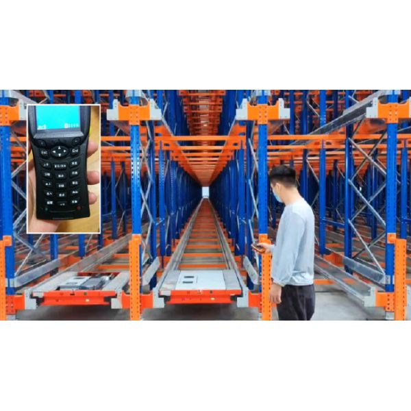 Radio Shuttle Racking Pallet Runner Rack