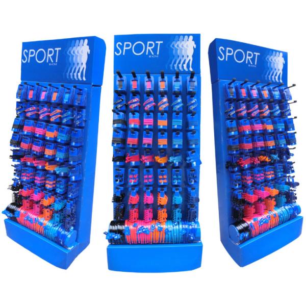 Многоразовый дисплей с застежкой для волос, современный, красящийся на голове, настенный дисплей