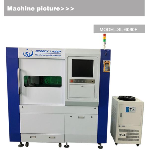 1500W Raycus Max IPG Small Fiber Laser Cutter Water Cooling Easy Operation