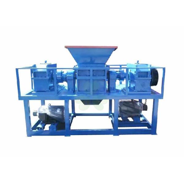 Double Shaft Car Scrap Shredder / Aluminum Shredder Machine Multipurpose