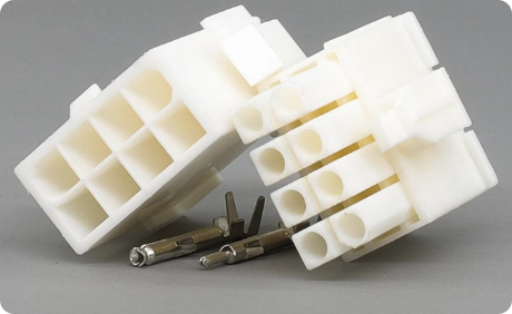 4145 Connector Plug for Servo Motor Terminals, Wire Connector Male and Female Terminal, Plastic Housing, 10 Pins