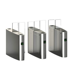 Anti Clipping BLDC Motor 100W Automatic Pedestrian Turnstile Access Control