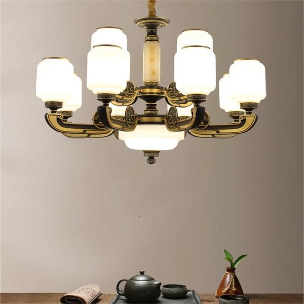 Japanese Good Price Modern Hotel Living Room Luxury Pendant Light Art Glass Chandelier Lighting