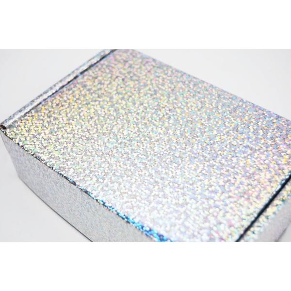 OEM Rainbow Neon Iridescent Holographic Corrugated Folding Packaging Подписной ящик