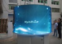 360 degrés d'affichage à LED flexible rond de la vidéo P6mm Lambrisse l'écran de 1R1G1B LED
