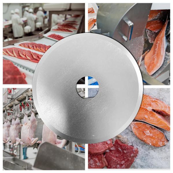 Нержавеющая сталь 440 Круглое круглое птицеводческое промышленное ножевое лезвие для резки рыбы