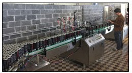 150KG Oxygen Cylinder Filling Machine Aerosol Can Butane Co2 Gas Filling Line
