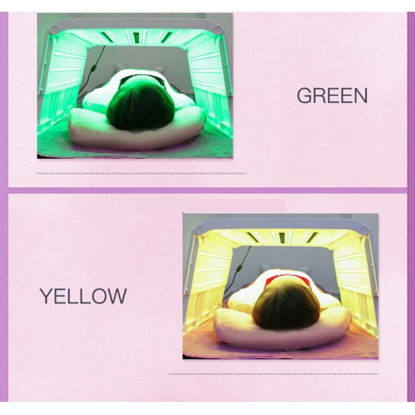 Прибор личной заботы терапией красного света машины терапией фотона СИД 7 цветов