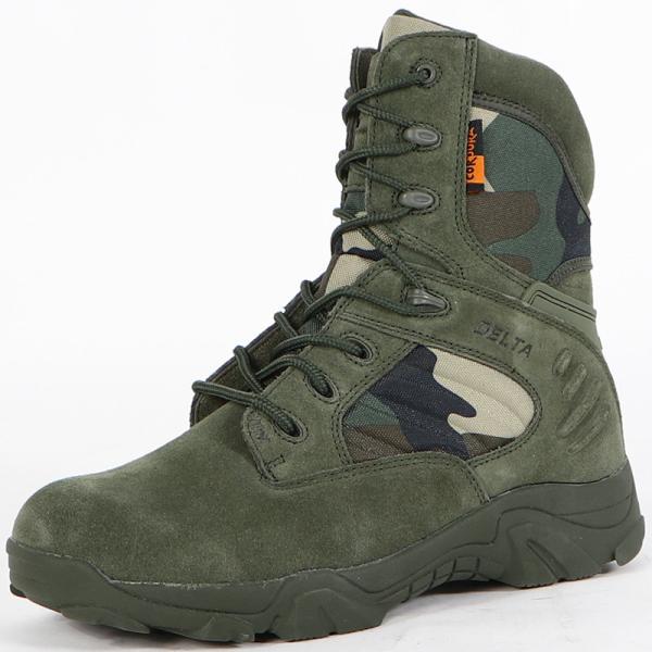 Delta High Top Outdoor Mountaineering Combat Boots Wear-Resistant Rubber Outsole