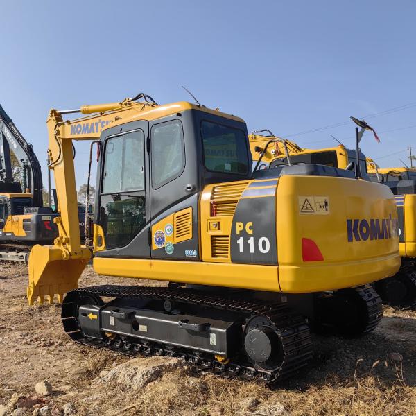 11T Usado Komatsu PC110-7 Excavadoras Construcción Maquinaria de trabajo de tierra Excavadora