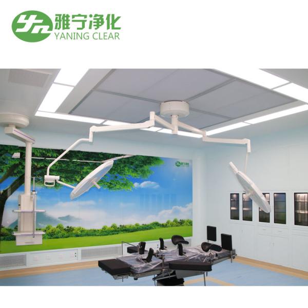 Panel de pared de hospital personalizado profesional de YANING Instalación rápida de panel de pared modular de sala de operaciones