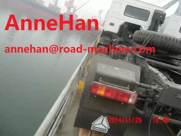 One Bed Safety Belt In Cabin Prime Mover Truck 4X2 290HP Tow 30T