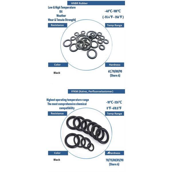 China Oring OEM O Ring Cord High Pressure Temperature Resistance Custom Fkm Ptfe Ctp O Ring Nbr Rubber O-Rings