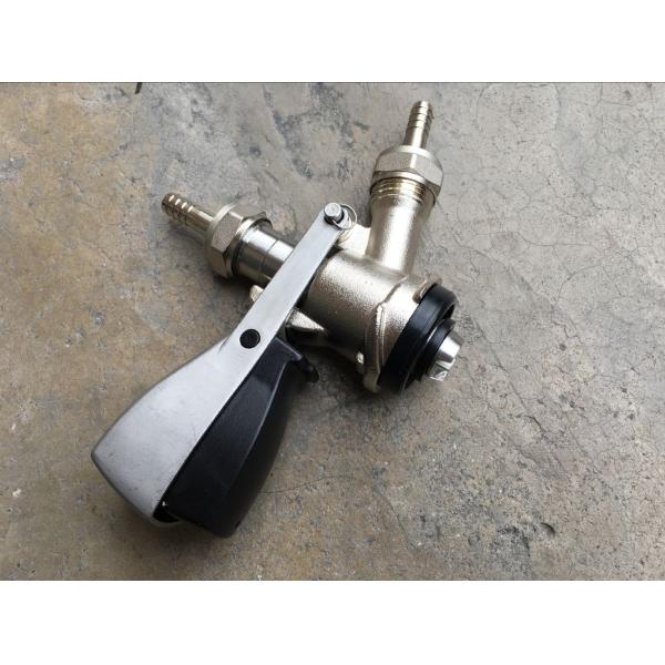 Brass D Type Beer Keg Parts Coupler Probe With 304 Stainless Stee