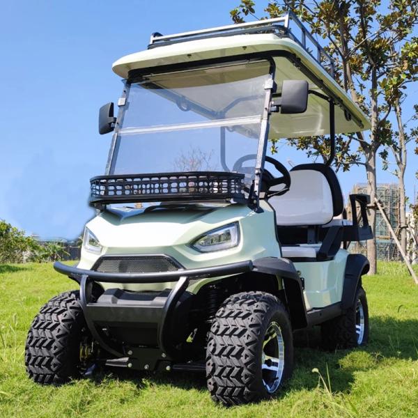 Electric Powered 2+2 Seater Golf Carts Buggy With Off Road Tyres New Design