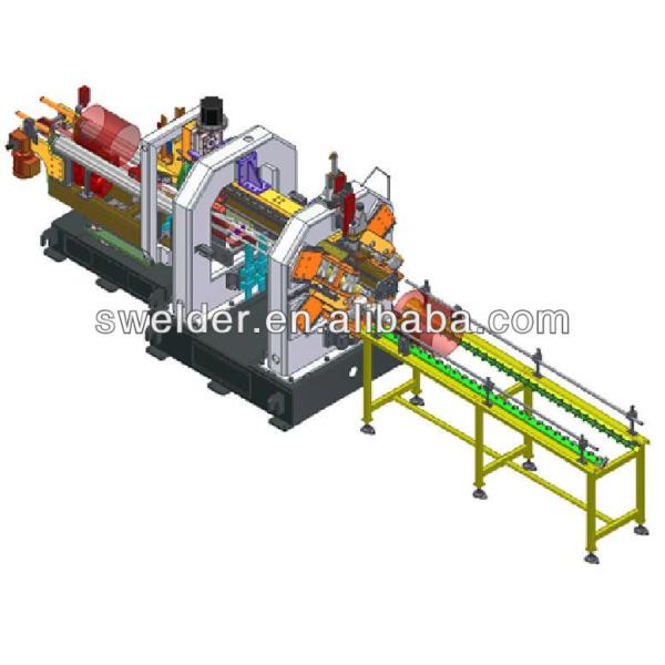 220V / 380V machine de soudage de réservoir d'eau industriel automatique personnalisé