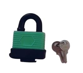Rarlux FL1530 Waterproof Steel Padlock with Top Security Plastic Shell and Laminated Design Zhejiang Origin