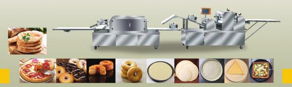 Ligne 3000pcs de Pita Bread Arabic Bread Production du cadre SS304 par heure