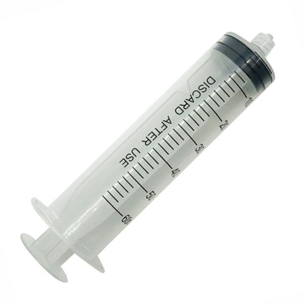 160mm Luer Lock 50ml Syringe Accessories 100ml Disposable Syringe Luer Slip