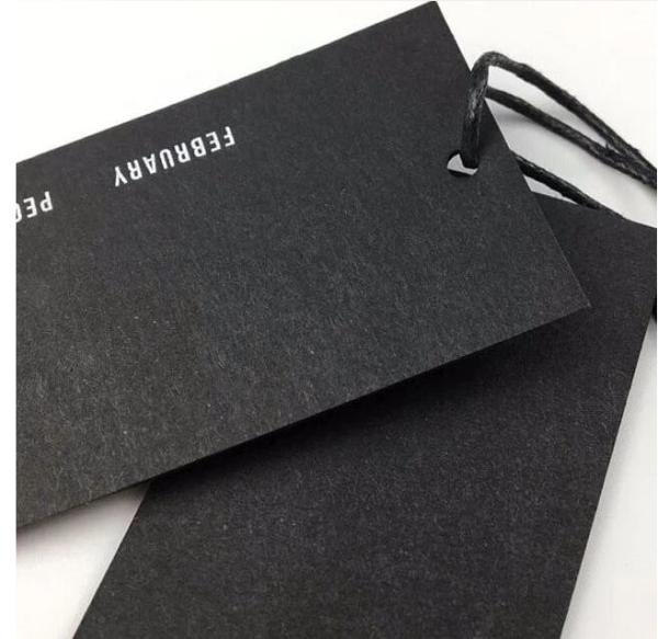 Printed Personalized Promotional Gifts Custom Hang Tags for Garment Bag Shoes