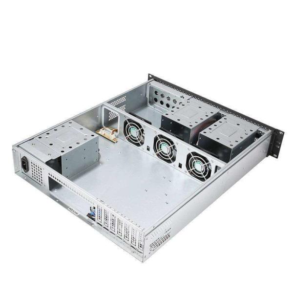 2U Serveur Casse 430*650*88mm 2U-Q2L Serve châssis avec 3 ventilateurs 8025 Ventilateurs Processeur Serveurs de fréquence principale Moule privé NO