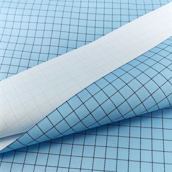 Tissu Oxford 300D antistatique + PU ignifuge + Imperméable