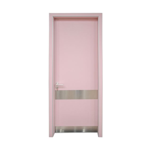 Hermetic Double Steel Sheet Door Custom Size For Hospital Rooms