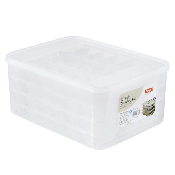 72 Compartment Dumpling Storage Box Multi Layer Rectangular
