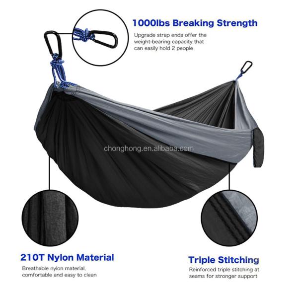 Outdoors Backpacking Survival or Travel Single & Double Parachute Hammocks/camping Hammock