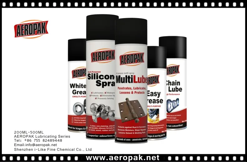Aeropak Anti Rust Lubricant Spray Multilube Spray Lubricating