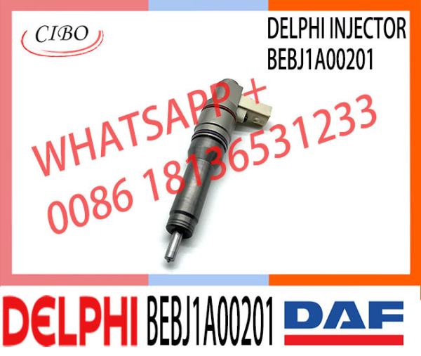 Injetor de alta qualidade Common Rail BEBJ1A00001 BEBJ1A00101 BEBJ1A00201 Para DAF CF85/XF105 12.9 d BEBJ1A05001
