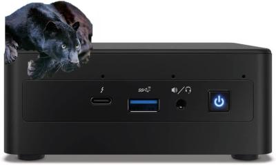 Moniteur quadruple d'Intel Ubuntu Linux HTPC Mini Pc 8K de jeu d'Office Home