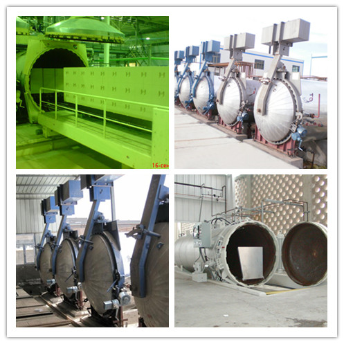Rubber / Wood Industrial Autoclave Of Large-Scale Steam Equipment , Φ1.65m