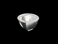 Grey Color LED Light Reflector Φ75*42.4mm Diameter Low Glare for Retail Office and Entertainment