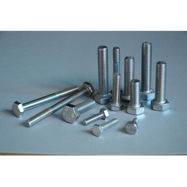 Hexagon ASTM A307 3/8 M28 Carbon Steel Hot Dip UNC Galvanized Hex Head Bolts and Nuts