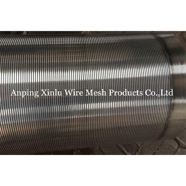 95 Bar Continuous Slot Sand Control Screens Vee Wire For Water Well