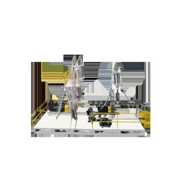 Линия штранг-прессования трубы HDPE винта большой емкости 710-1600MM одиночная