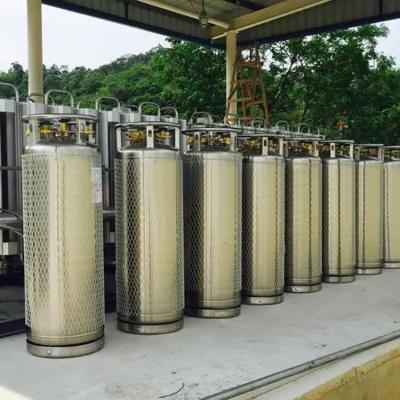 Tanques de oxigênio criogênicos móveis do cilindro 2.6mpa 450l do vaso Dewar