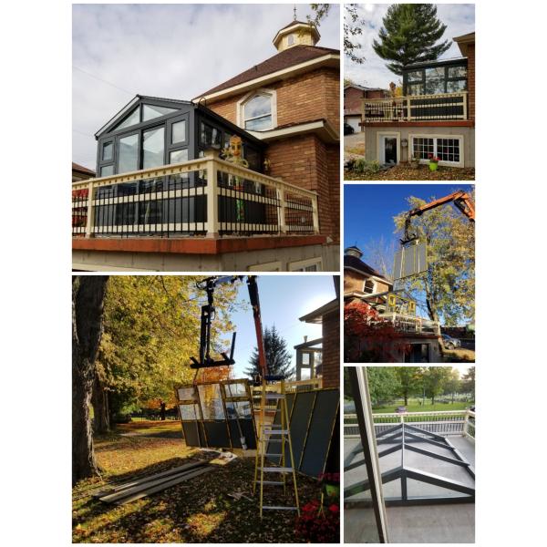 Aluminum Glass Sun Room Natural Light Custom Built Sunrooms
