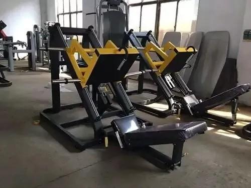 Fitness Equipment Commercial Plate Loaded 45 Degree Calf Glutes Exercise Leg Press