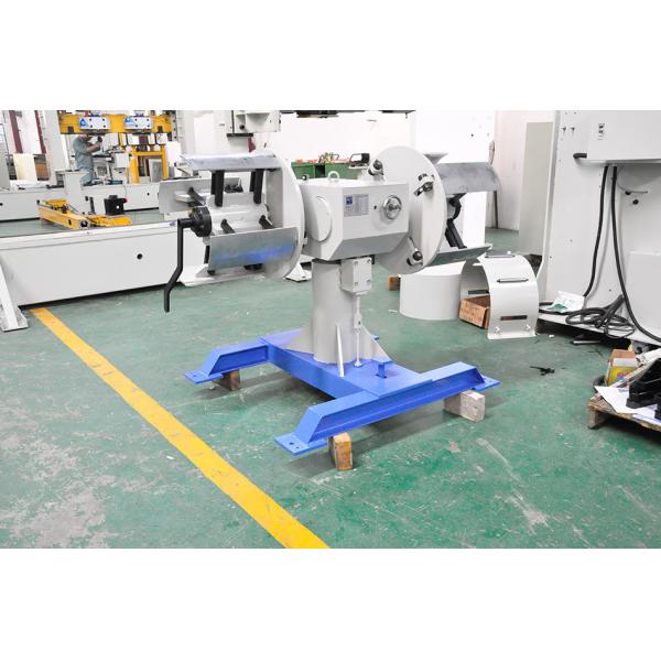 Steel Coil Decoiler Metal Sheet Double Head Material Rack for Stock Thickness 0-1.6mm