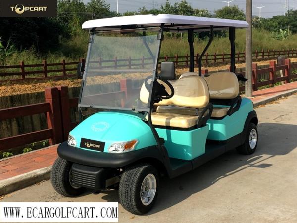 48V 6 Passenger Electric Golf Cart With Aluminum Chassis For Transportation