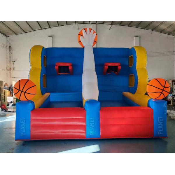 Juego de deportes al aire libre Balón de baloncesto hinchable para alquiler