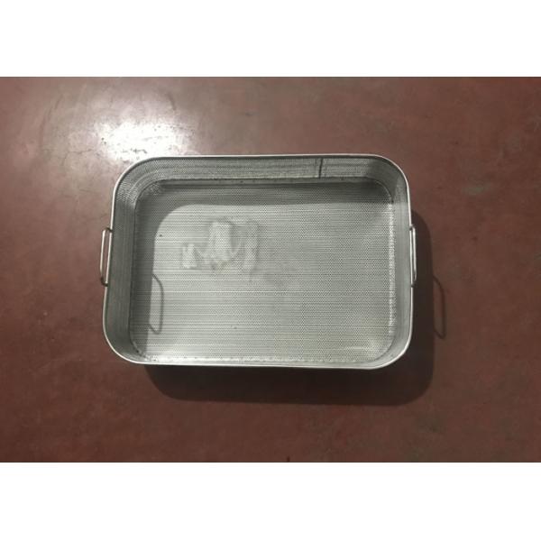 Корзина провода металла нержавеющей стали с пефорированной, отполированной корзи