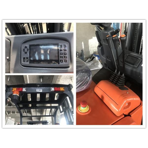 Ltmg 4 Wheel Electric Forklift Truck Low Running Cost With LED Lamp And 450ah Battery